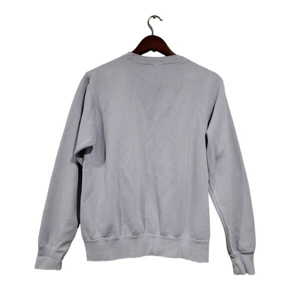 John Galt Sweatshirt Womens OS One Sz S Long Sleeve Pullover Purple Embroidered - Picture 2 of 12